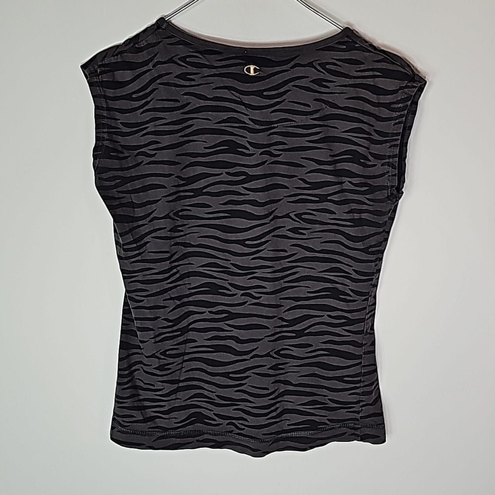 Champion black and gray size 10 sleeveless top - Picture 4 of 6